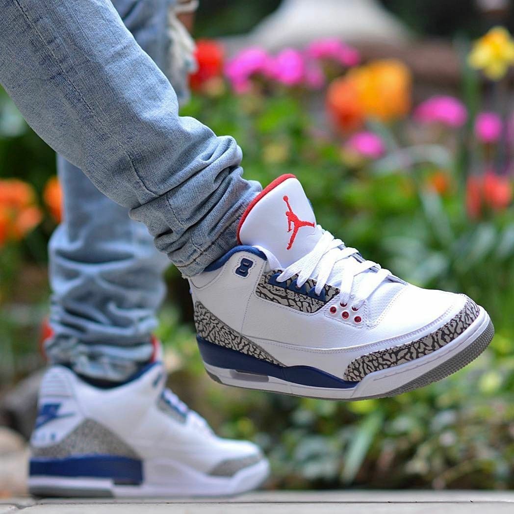 タグ無しNike Air Jordan 3 Retro “True Blue” 2016