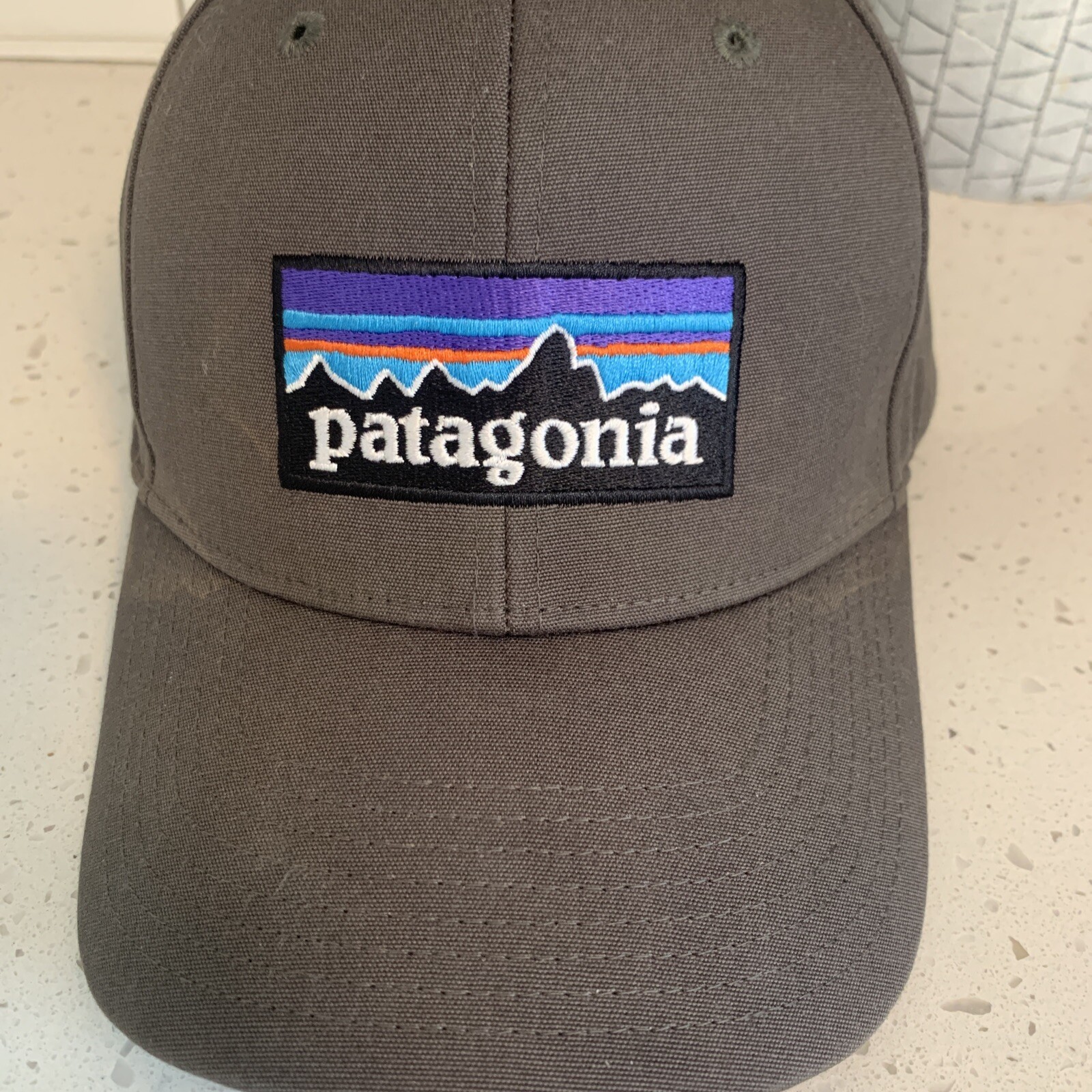 Patagonia Patch Charcoal Gray Solid Snapback Truc… - image 2