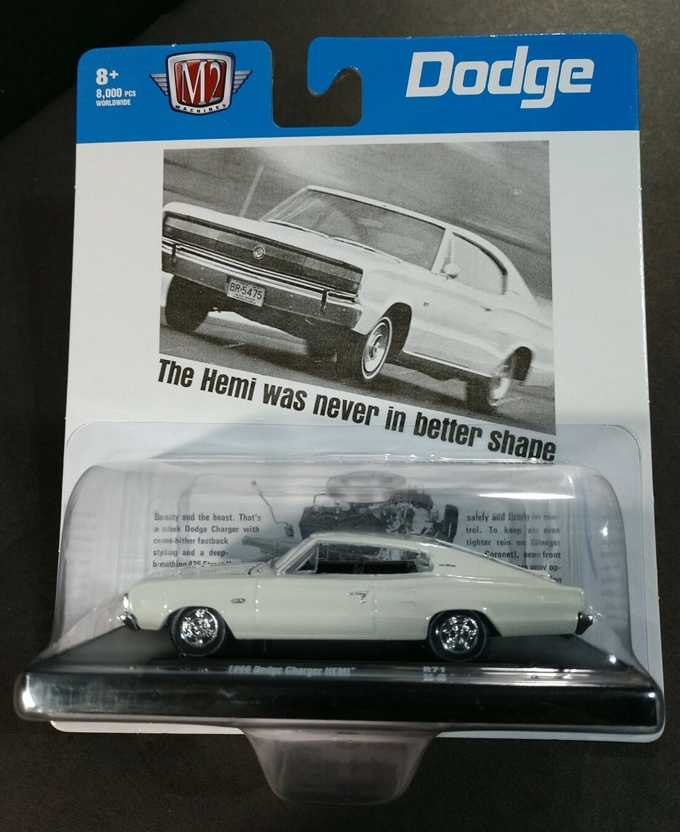 M2 1/64 '66 ダッジ COE & '66 ダッジ チャージャー WHT M2 1/64 ´66 ダッジ COE & ´66 ダッジ チャージャー WHT