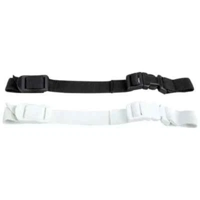 Bauer Quick Release Hockey Helmet Chin Strap | Black White Chinstrap Buckle