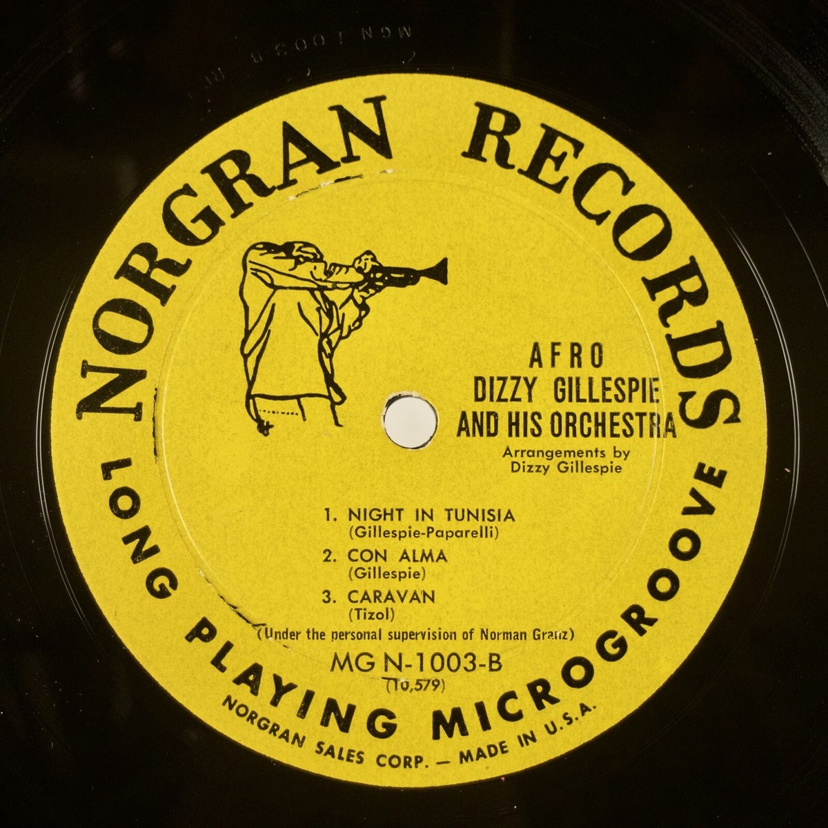 DIZZY GILLESPIE: Afro US Norgran Jazz DG DSM Artwork Vinyl LP | eBay