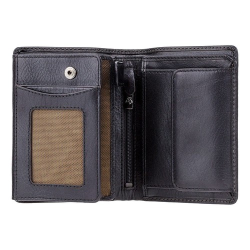Visconti RFID Calidad Organizador Hombre’s Regalo Caja Cuero Real Cartera Lucca TSC44 - Imagen 9 de 20