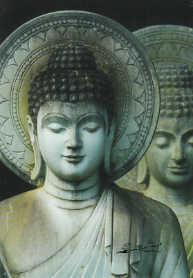 Postkarte - Asien Limestone Buddhist state in Wat Pha Sawang Boon Nakornnayok