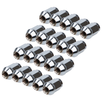 CarBole 1707S-20AM Chrome M12x1.50 Bulge Acorn Lug Seat Nut 3/4