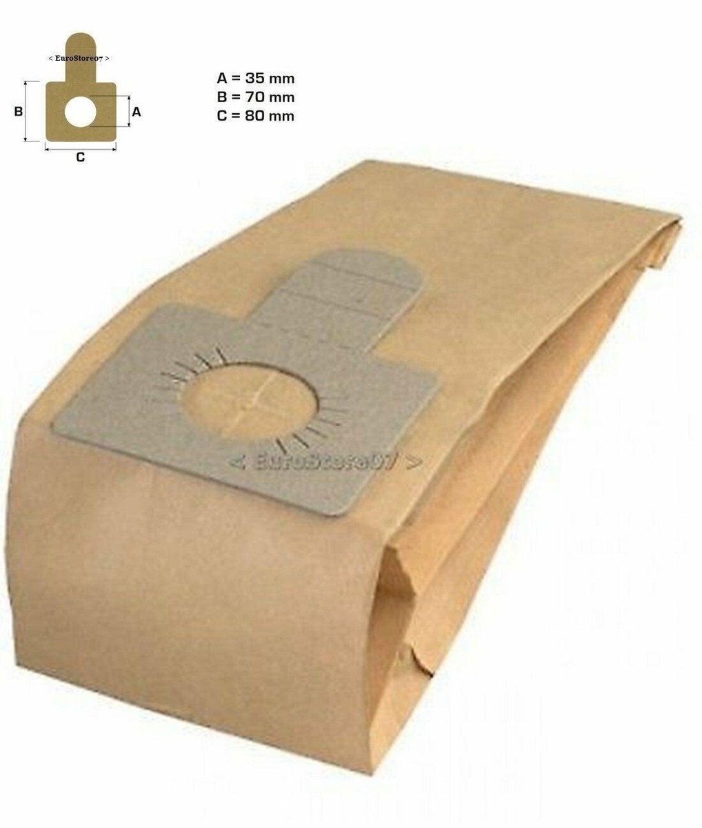 Confezione 10 Sacchetti Carta Per Aspirapolvere Professionale Hoover Professiona - 3