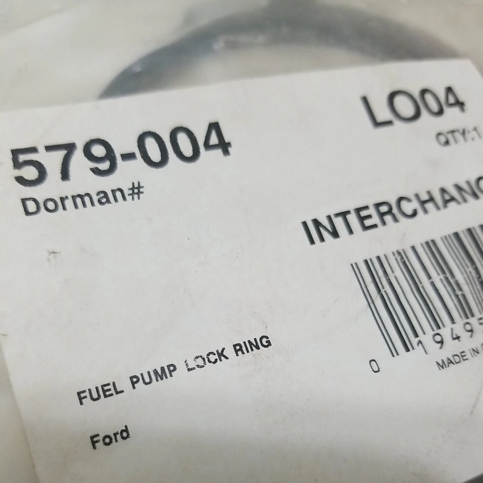 Кольцо замка топливного блока 579-004 Dorman новое для фургона Bronco Country E150 - Изображение 4 из 4