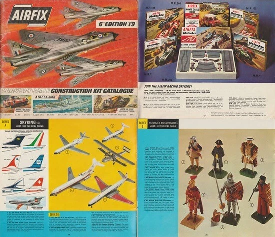 VINTAGE AIRFIX PLASTIC MODEL KIT CATALOGS ON DVD! TOY SOLDIERS PLANES TANKS +++ - image 4 of 4