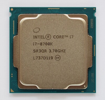Intel Core i7-8700K SR3QR 3.7GHz CPU Processor