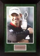 Padraig Harrington Signed Photo Framed Display