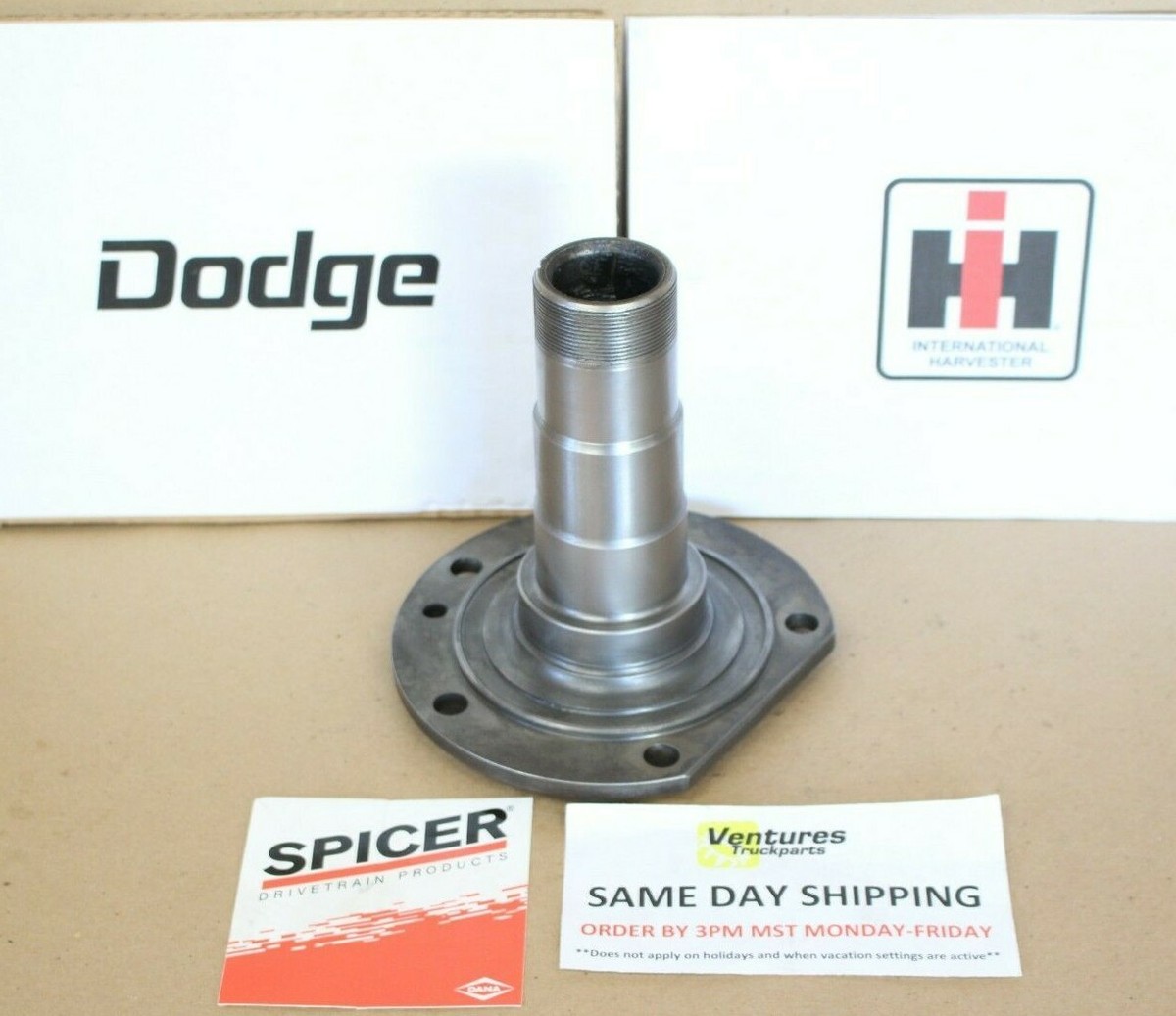 Dodge IHC Dana 70 Front Axle Spindle RH/LH 4X4 F31000 B3C50 B3C50