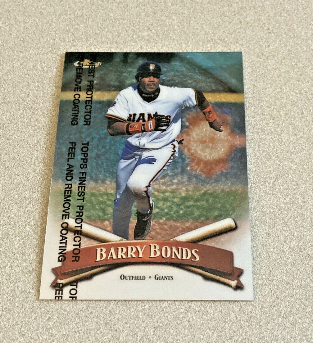1998 Topps Finest #257 Barry Bonds Giants | eBay