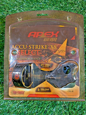 **NEW** Apex Gear Accu-Strike XS Select 5 Pin - AG1615BKS