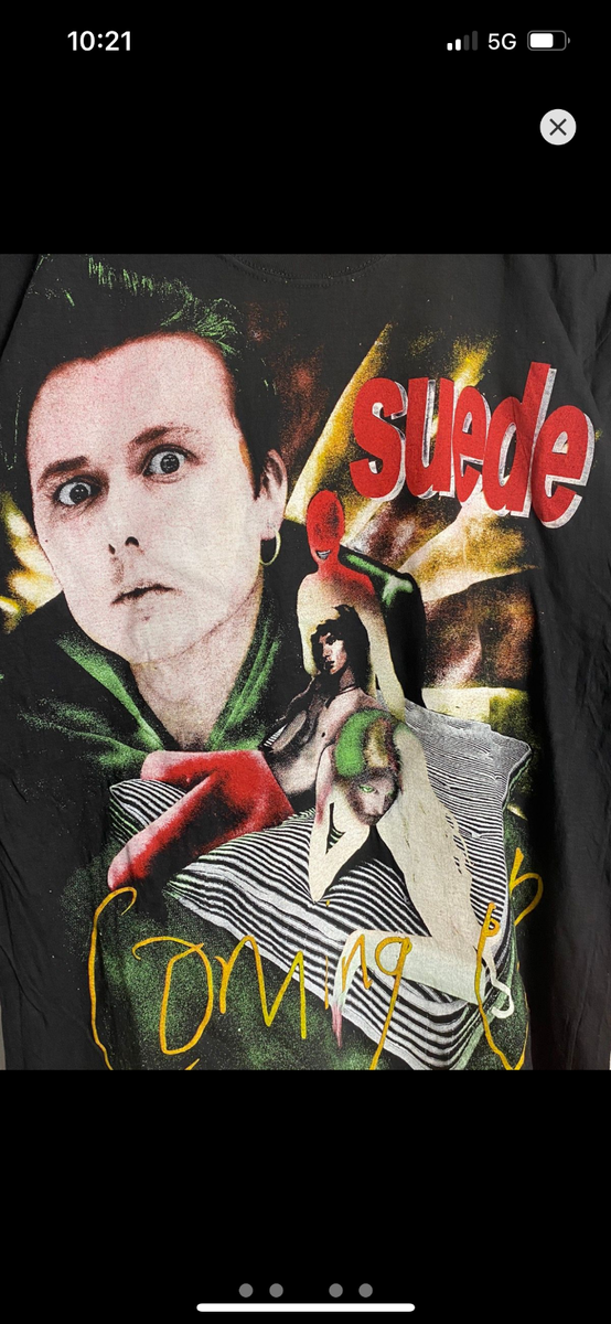 RARE Vintage 90s Suede Coming Up Pop Tour Band UK XL Tees RARE Vintage 90s Suede Coming Up Pop Tour Band UK XL Tees