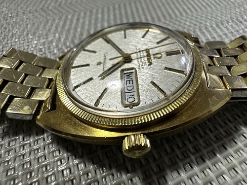 Omega Gold-Filled  Constellation Day Date Wristwatch Display Case Back 168.029 - Picture 6 of 10