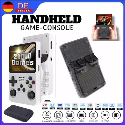 128GB 3.5Zoll R36s Retro Handheld Videospiel Konsole-21000 Spiele vorinstalliert