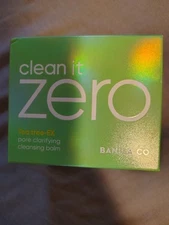 Banila Co Clean It Zero Pore Clarifying Cleansing Balm New