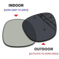 Photochromic Replacement Lenses for Ray-Ban RW4006 50mm Smart Frame-NO Polarized