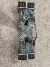 Vintage Mikuni Carbs 40 Pph Dual Side Draft 1000 Cfm Bm Intake Manifold Vintage Mikuni Carbs 40 Pph Dual Side Draft 1000 Cfm Bm Intake Manifold