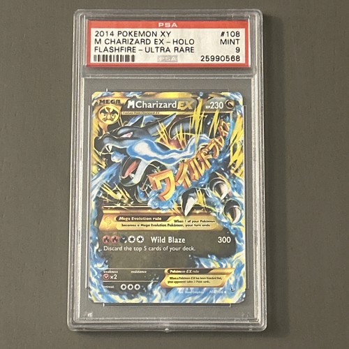 M Charizard-EX graded PSA 9 for sale on eBay