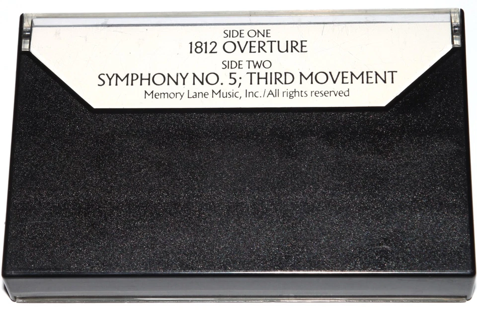 Tschaikovsky 1812 Overture & Symphony No 5 (Cassette Tape) PLAY TESTED - Image 3 of 4