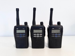 Ex LFB London Fire Brigade Entel UHF Fireground Radios X3