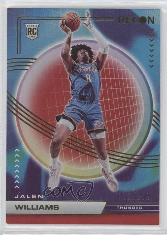 2022-23 Panini Recon Rookies Holo Red /199 Jalen Williams #237 7u5