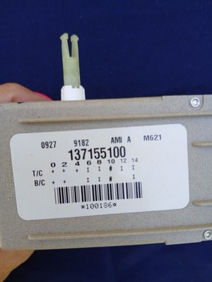 Electrolux Washer 137155100 Timer