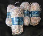 Lot of 4 Skeins Vintage Goya Galleria Yarn Dune Variegated 120 Yds 50g Ea France