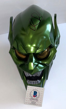 WILLEM DAFOE SIGNED GREEN GOBLIN 1:1 MARVEL LEGENDS HELMET SPIDER-MAN MOVIE BAS