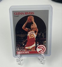 1990-91 NBA Hoops - Glenn “Doc” Rivers #32 Atlanta Hawks Basketball Card