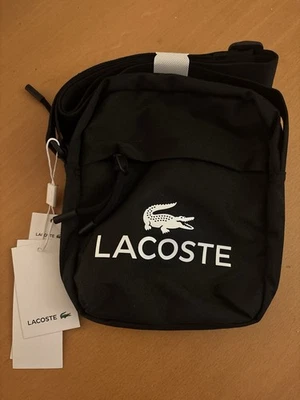 Sac bandoulière Lacoste crossover noir – NEUF jamais utilisé – polyester - Photo 1/3