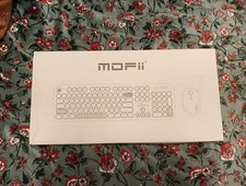 Mofii Lovely Wireless Keyboard And Mouse Colorful Pink