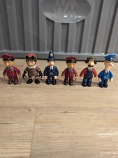 Postman Pat Figures Bundle X 6- Ajay, Ted, Pat, PC Selby Large Action Figures