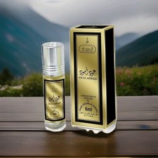 Oud Aswad Concentrated Perfume Oil, 6ml, Roll-On for Al Riyad/Khalis