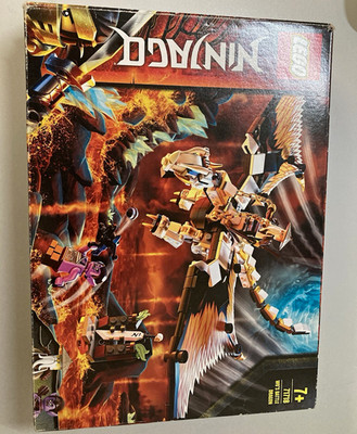 LEGO NINJAGO 71718 Wus gefährlicher Drache, 563 Teile, ab 7+, Meister Wu