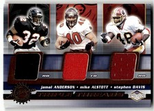 2001 Pacific Canvas Impressions Jamal Anderson / Mike Alstott Triple Threads #3