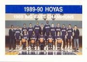 B7117- 1989-90 Georgetown Hoyas Basketball Cards -You Pick- 15+ FREE US SHIP