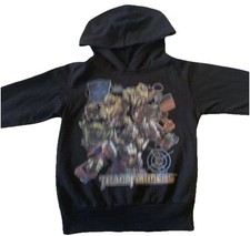 Hasbro Dreamworks 2010 Transformers Pullover Graphic Hoodie Sweater Kid Size 4/5