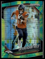 2025 Panini Prizm #54 Devaughn Vele Hyper #/200