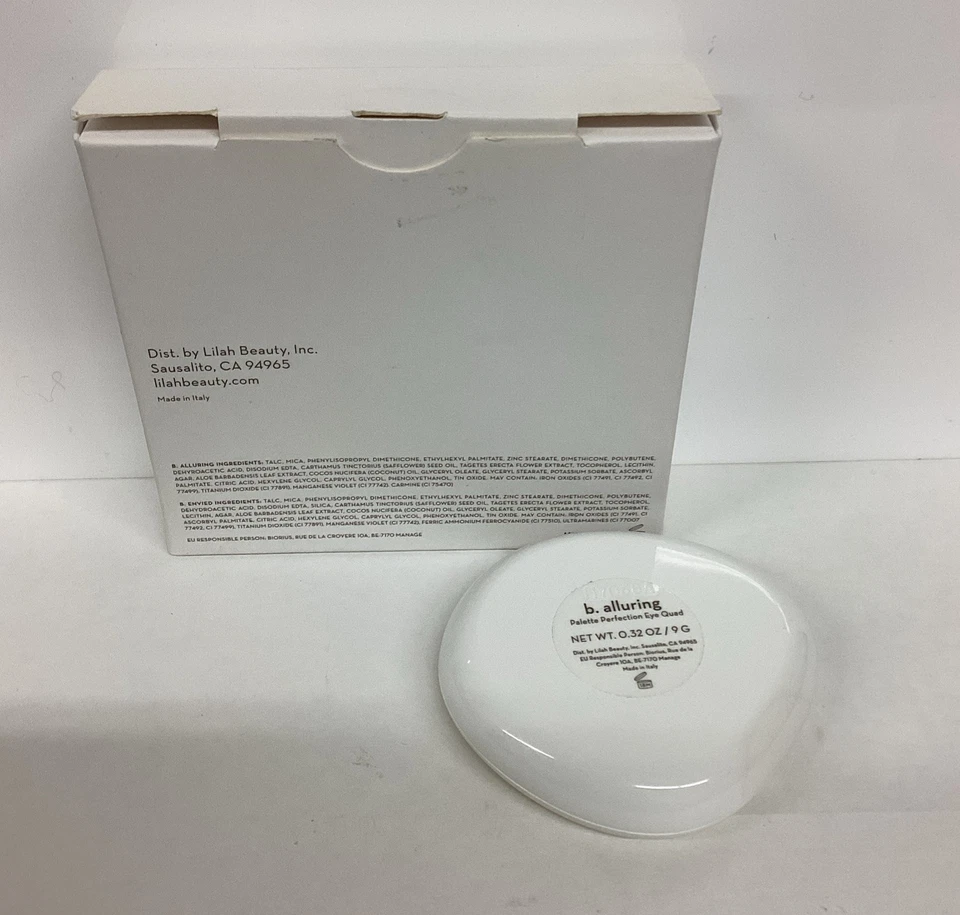 Lilah B Palette Perfection Eye Quad B. ALLURING 0.32oz AS PICTURED NEW - Image 2 of 4