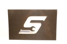 Snap-on Classic tool box Drawer Cover Carbon Fiber "S" KADFC16X10