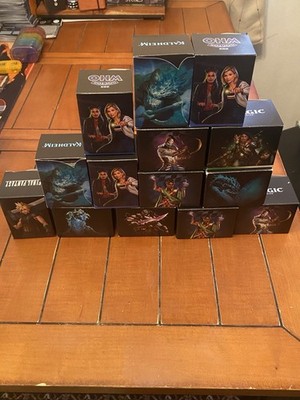 Magic the Gathering Basic Land 200 MTG Card Lot Deck Box Included