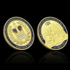 King Charles III Coronation Commemorative Coin 6th May 2023 Crown Collectible