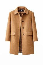 Burberry London Damen kurzmantel 40-42 Kamelhaar Wolle Seide Luxus Original