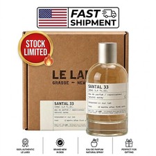 Le Labo Santal 33 Unisex Eau de Parfum 3.4 oz 100ml Spray - Brand New In Box