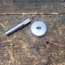 Fly Press Punch & Die Lozenge 16mm x 8mm vgc