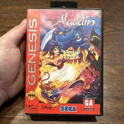 Disney's Aladdin (Sega Genesis 1993) NTSC-U/C - Complete - Tested - Authentic