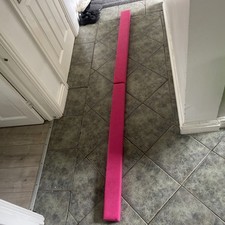 Kids, Folding Gymnastics Balance Beam, pink 