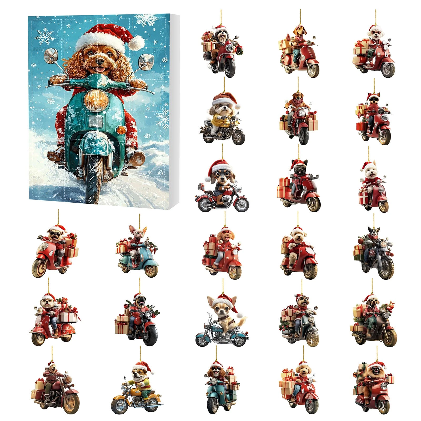 Christmas 2025 Advent Countdown Christmas Chocolate Calenda