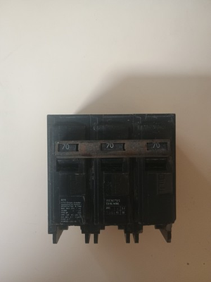 #ad ITE Siemens 3 Pole 70 Amp Snap In Breaker $47.39